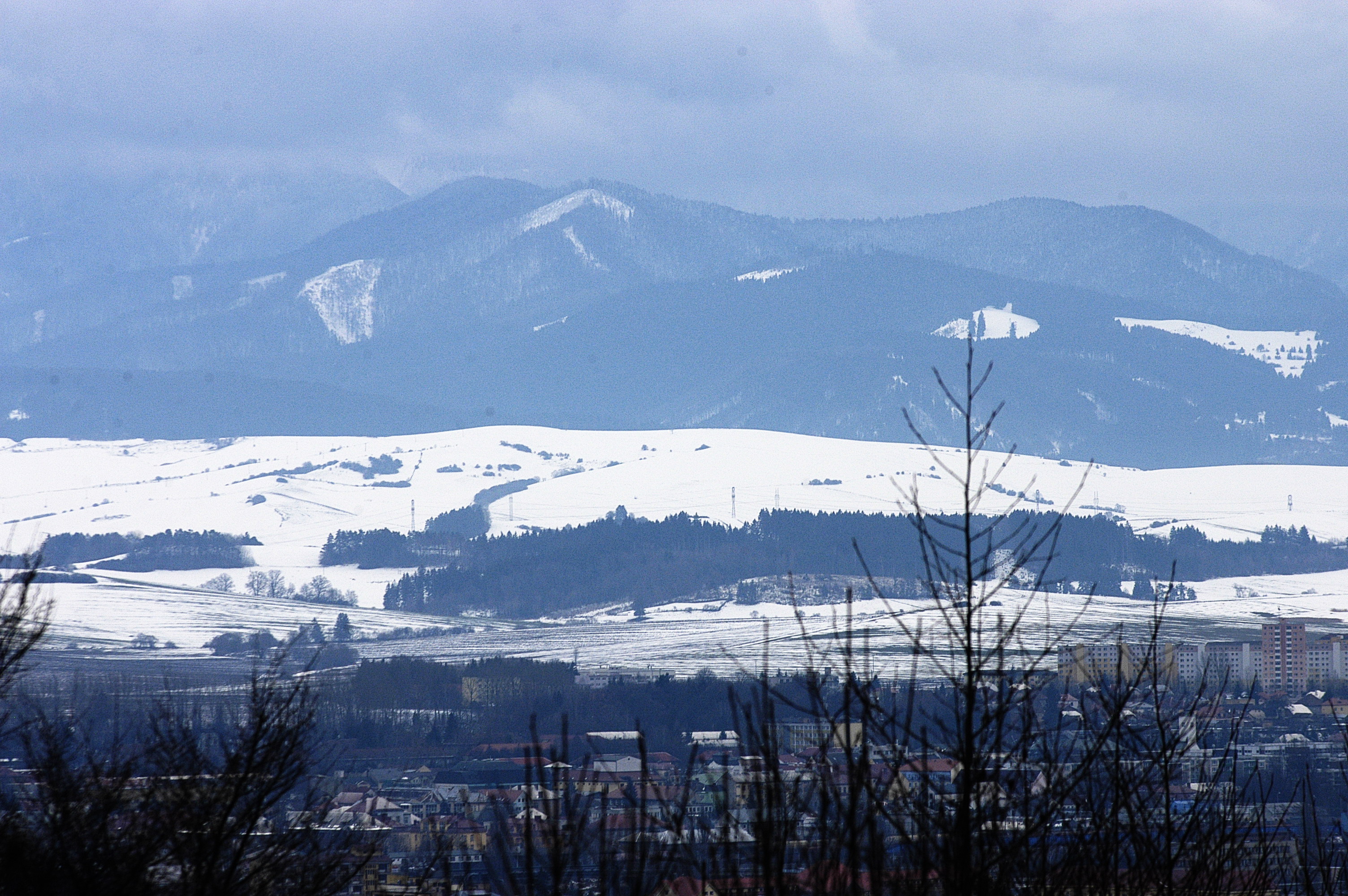 Pohľad z balkóna na mesto Martin